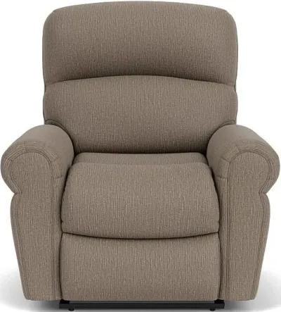 Flexsteel Langston Brown Pewter Manual Recliner