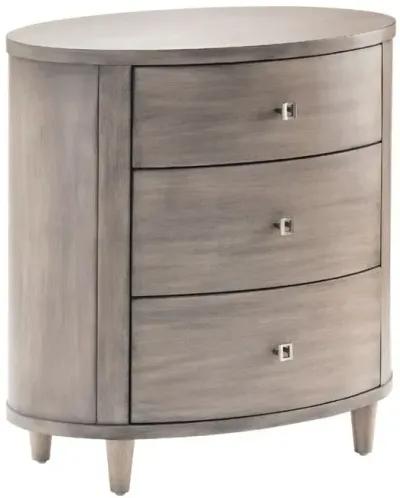 Crestview Hawthorne Estate Grey Wash Oval Chest