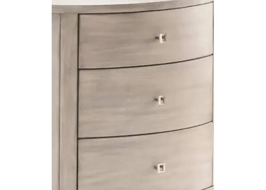 HAWTHORNE ESTATE GREY WASH OVAL CHEST