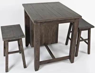 MADISON COUNTY 3PC COUNTER SET BARNWOOD