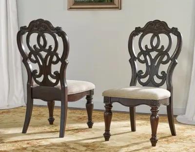 Steve Silver Royale Warm Pecan Side Chair