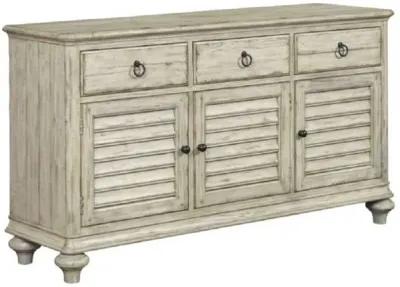 Kincaid Weatherford Cornsilk Hastings 3-Drawer 3-Door Buffet