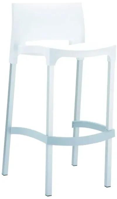 Compamia Gio Outdoor Bar Stool White