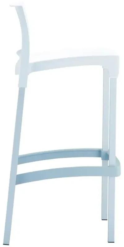 Compamia Gio Outdoor Bar Stool White