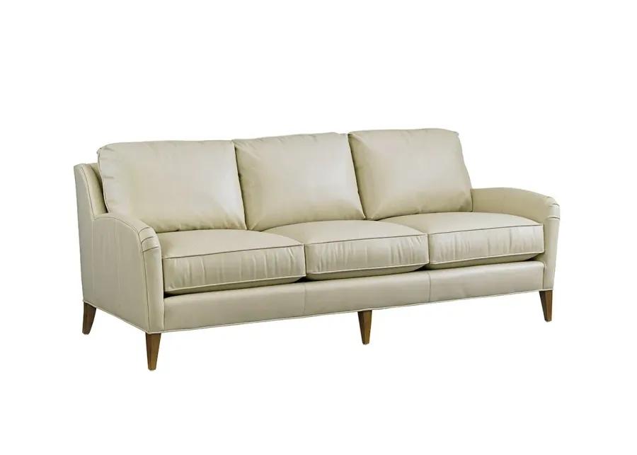 COCONUT GROVE LEATHER SOFA TWIN PALMS