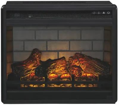 Ashley Entertainment Accessories Electric Infrared Fireplace Insert Black Signature Design