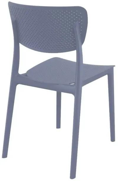 Compamia Lucy Outdoor Dining Chair Dark Gray