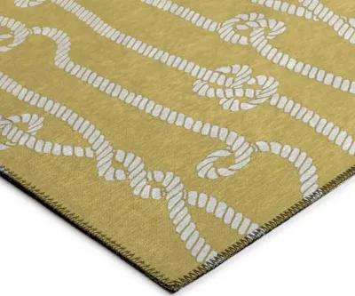 Dalyn Harbor Gold 5'X8' Area Rug