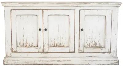 Nest Home Antique White Mimi 3-Door Cabinet