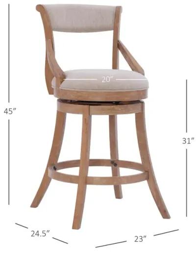 Powell Gilda Big & Tall Bar Stool