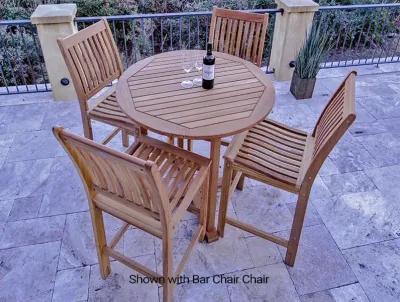 Royal Teak High Top Outdoor Bar Dining Table