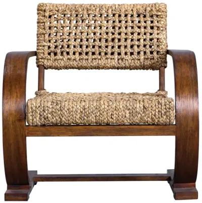 Uttermost Rehema Teak Accent Chair