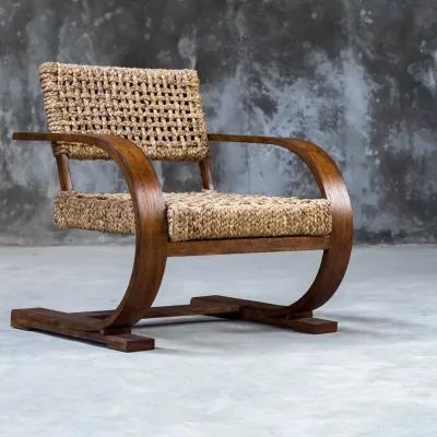 Uttermost Rehema Teak Accent Chair