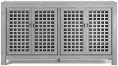 Steve Silver Rio Powder Gray 70" Accent Cabinet