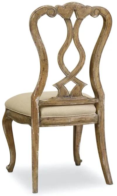 Hooker Furniture Chatelet Splatback Caramel Froth Side Chair