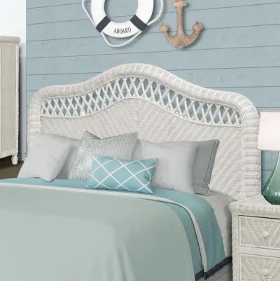 Seawinds Santa Cruz White Finish King Headboard