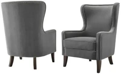 Rosco Charcoal Accent Barrel Chair