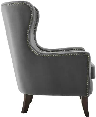 Rosco Charcoal Accent Barrel Chair