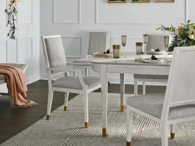 Universal Love. Joy. Bliss. Miranda Kerr Home Alabaster Side Chair