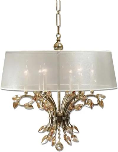 Uttermost Alenya Burnished Gold Chandelier