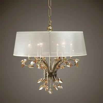 Uttermost Alenya Burnished Gold Chandelier