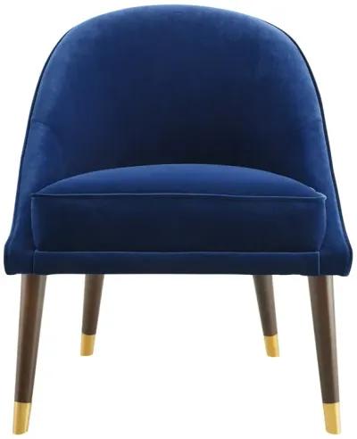 Steve Silver Avalon Sapphire Accent Armless Barrel Chair