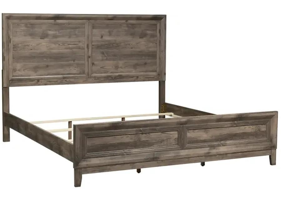 KING PANEL BED - RIDGECREST