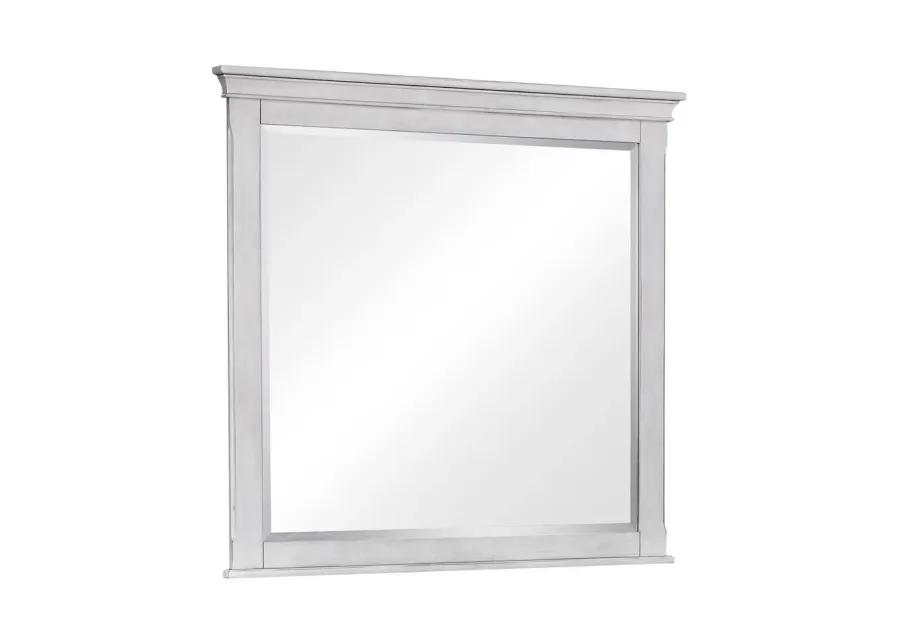 FRANCO MIRROR ANTIQUE WHITE