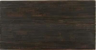 REEDS FARM WEATHERED BLACK COFFEE TABLE