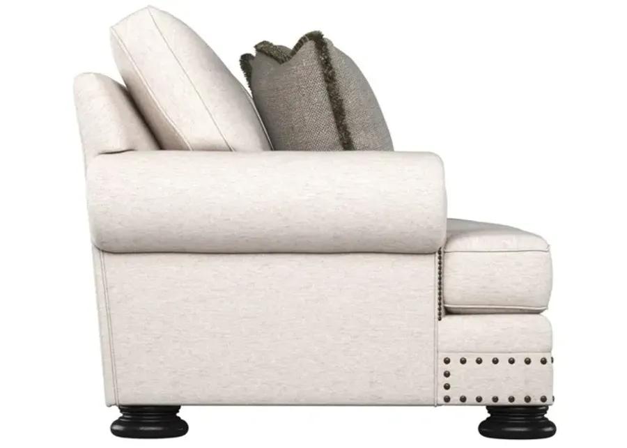 FOSTER CREAM FABRIC LOVESEAT