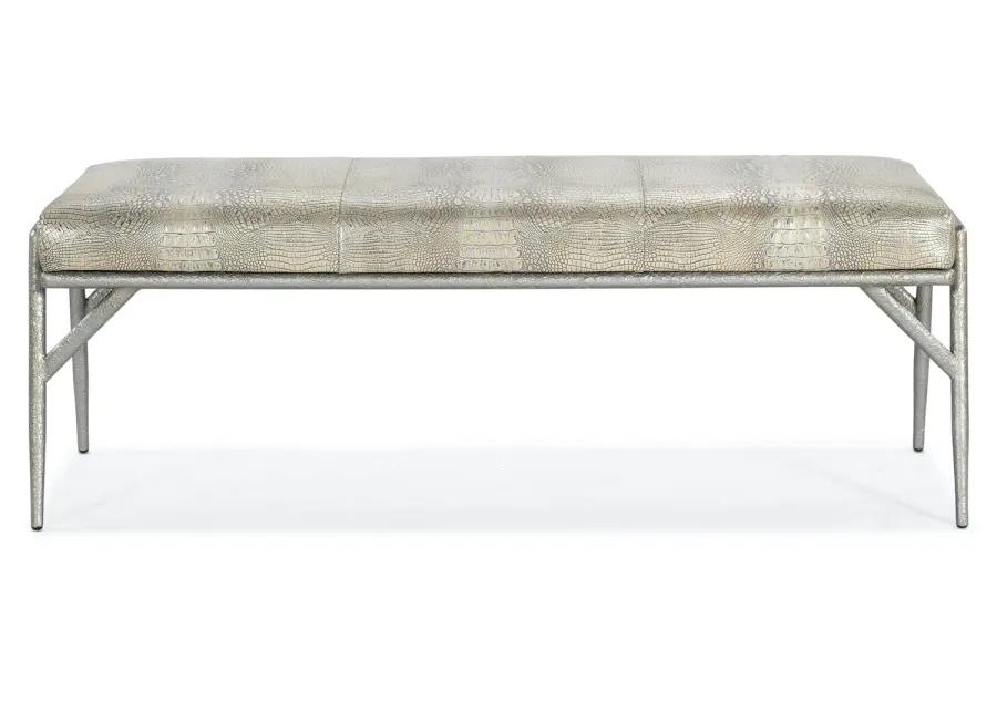 PEARLY GATOR SUBLIME TALE LEATHER BENCH