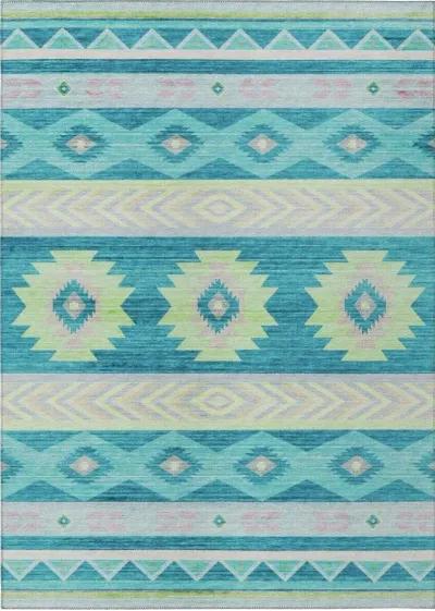 Dalyn Phoenix Teal 5'X8' Area Rug