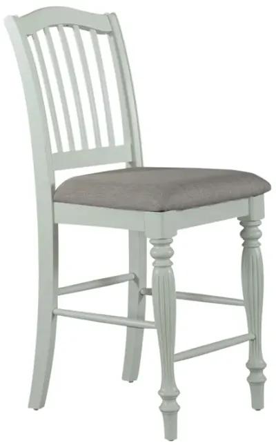 Liberty Furniture Cumberland Creek Buttermilk/Gray Counter-Height Chair