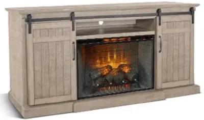 Sunny Designs Desert Rock TV Stand Console with Fireplace Option