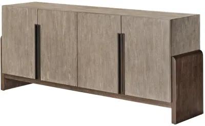 Universal Pescadero Otter/Weathered Oak Credenza Sideboard