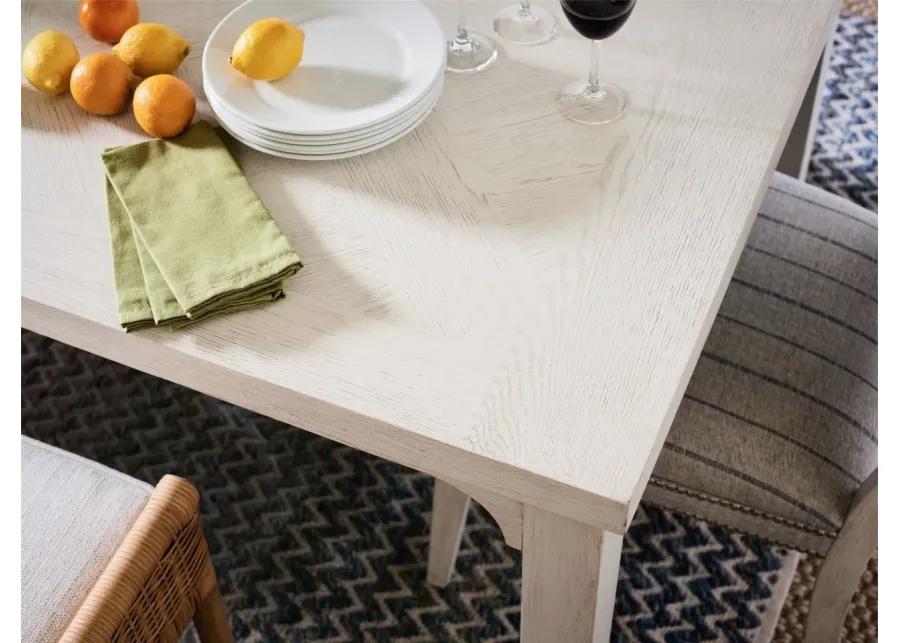 80" DINING TABLE W 24" LEAF - COASTAL LIVING