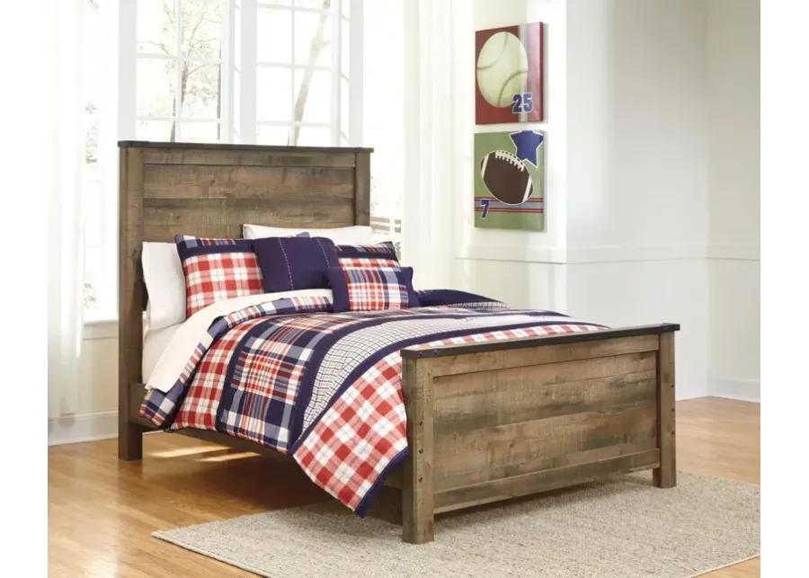 TRINELL FULL PANEL BED BROWN SIGNATURE DESIGN