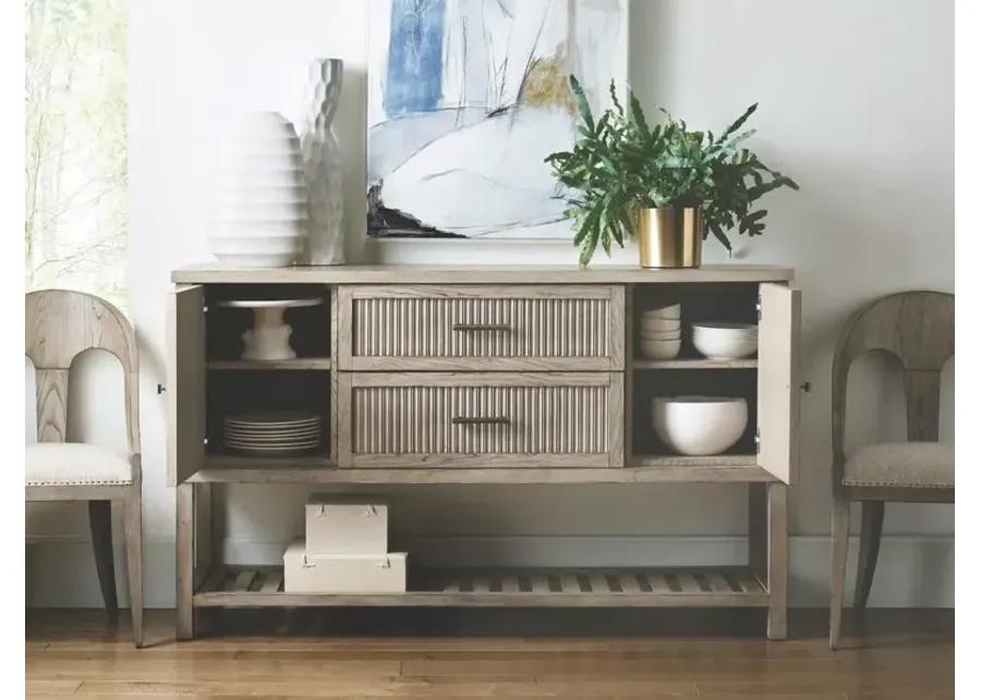 WEST FORK SLOAN TAUPE ELM SIDEBOARD