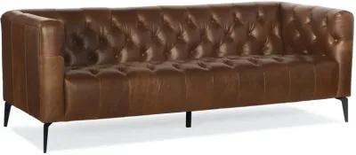 Hooker Furniture Nicolla Leather Stationary Sofa