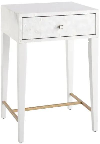 Universal Love. Joy. Bliss. Miranda Kerr Home White Lacquer Nightstand