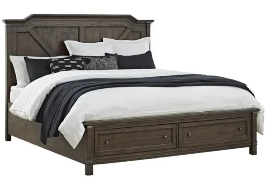 FARMWOOD WHISKEY BARRELL KING STORAGE COMPLETE BED