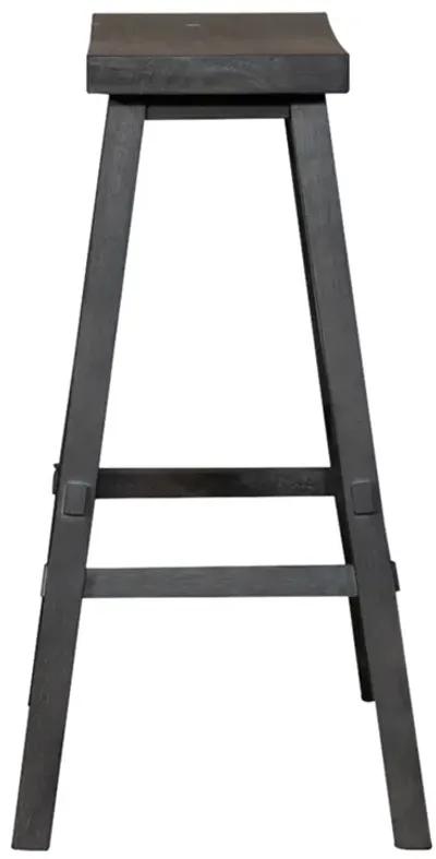 Liberty Furniture Creations Sawhorse Slate 30 Inch Bar Stool