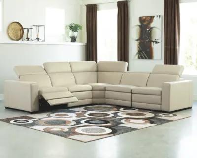 Ashley Texline Sand 6-Piece Power Reclining Sectional