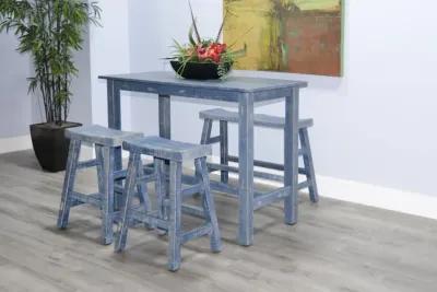 Sunny Designs Marina Ocean Blue Counter-Height Table