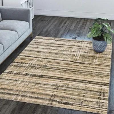 Dalyn Rustic Strata Layered Earth Tone 5'X8' Area Rug