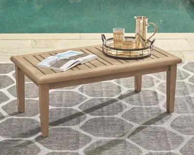 GERIANNE COFFEE TABLE GRAYISH BROWN SIGNATURE DESIGN