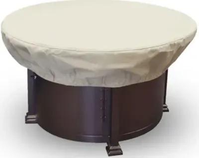 Treasure Garden Round Champagne Fire Pit Cover