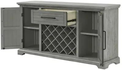 Martin Svensson Beach House Server in Dove Grey