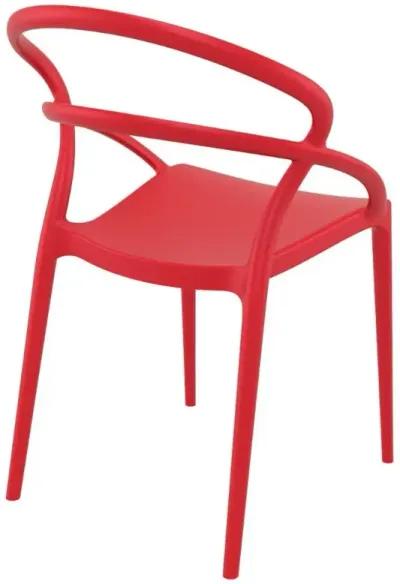 Pia Dining Chair Red