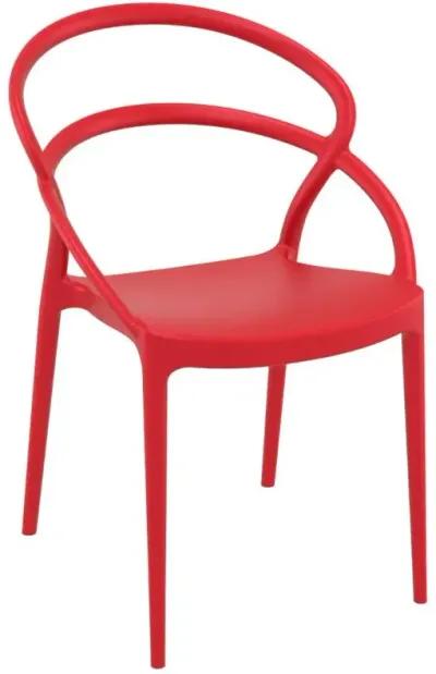 Pia Dining Chair Red